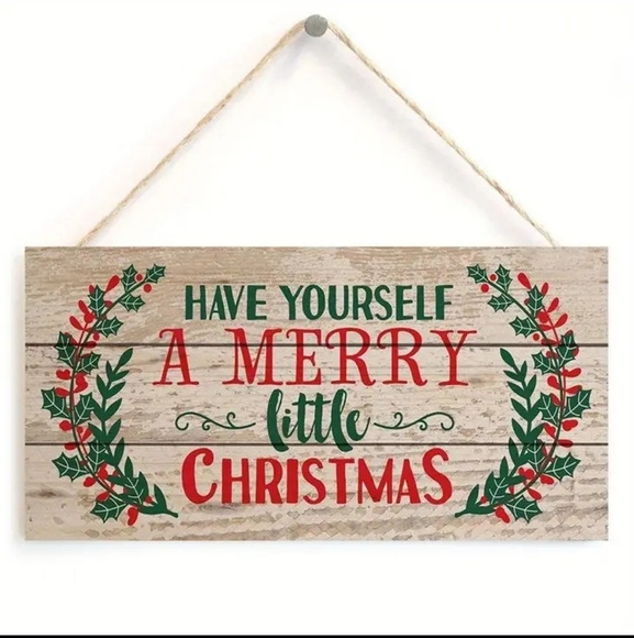 Other - NWT CHRISTMAS DECOR/SIGN
